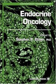 Cover of: Endocrine Oncology (Contemporary Endocrinology) | Stephen P. Ethier