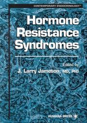 Cover of: Hormone resistance syndromes