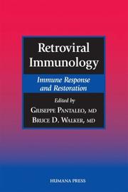 Cover of: Retroviral Immunology: Immune Response and Restoration (Infectious Disease)