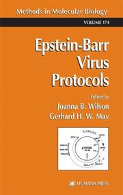 Cover of: Epstein-Barr Virus Protocols (Methods in Molecular Biology) by 