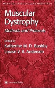 Muscular dystrophy by Louise V. B. Anderson