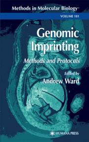 Cover of: Genomic Imprinting: Methods and Protocols (Methods in Molecular Biology)