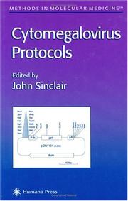 Cover of: Cytomegalovirus protocols | 