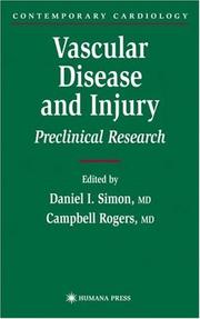 Cover of: Vascular Disease and Injury | 