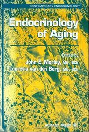 Cover of: Endocrinology of aging