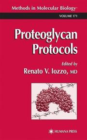 Cover of: Proteoglycan Protocols