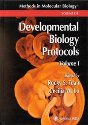 Front cover of Developmental Biology Protocols, 3 Volume Set (Methods in Molecular Biology) by Unknown
