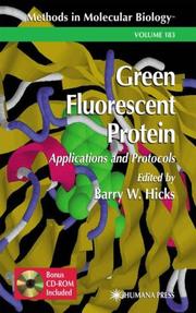 Cover of: Green Fluorescent Protein by Barry W. Hicks