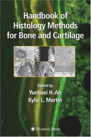 Cover of: Handbook of Histology Methods for Bone and Cartilage (None)