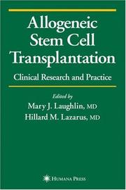 Cover of: Allogeneic Stem Cell Transplantation (Current Clinical Oncology)