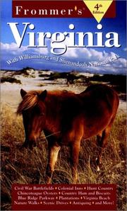 Cover of: Frommer's Virginia (4th Ed)