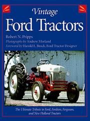 Cover of: Vintage Ford tractors by Pripps, Robert N
