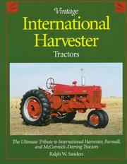 Cover of: Vintage International Harvester tractors