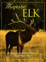Cover of: Majestic elk