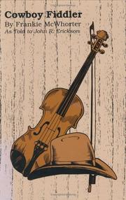 Cover of: Cowboy fiddler