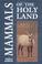 Cover of: Mammals of the Holy Land