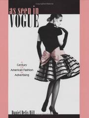 Cover of: As Seen in Vogue by Daniel Delis Hill