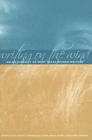 Cover of: Writing on the wind by edited by Lou Halsell Rodenberger, Laura Payne Butler, and Jacqueline Kolosov.