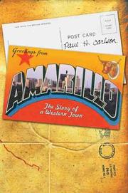 Cover of: Amarillo: The Story of a Western Town
