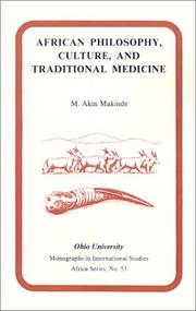 Cover of: African philosophy, culture, and traditional medicine