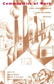 Cover of: Communities Of Work by William W. Falk