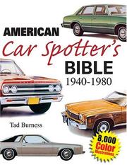 Cover of: American Car Spotters Bible 1940-1980