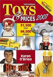 Cover of: Toys & Prices 2007 (Toys and Prices)