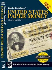 Cover of: Standard Catalog of United States Paper Money