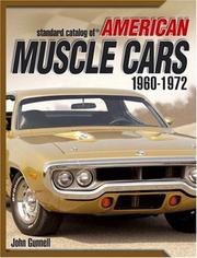 Cover of: Standard Catalog of American Muscle Cars 1960-1972 (Gunner's Guide)