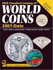 Cover of: 2008 Standard Catalog of World Coins by Colin R., II Bruce, Thomas Michael, George Cuhaj, Merna Dudley, Deborah McCue