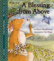 Front cover of A blessing from above by Patti Henderson