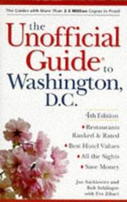 Cover of: The Unofficial Guide to Washington, D.C