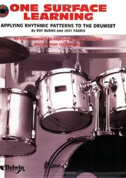 Cover of: One Surface Learning: Applying Rhythmic Patterns to the Drumset