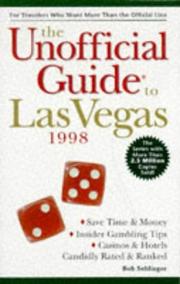 Cover of: The Unofficial Guide to Las Vegas '98 by Bob Sehlinger