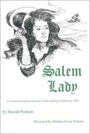 Cover of: Salem lady: a fictional historical account of the settling of Salem in 1626