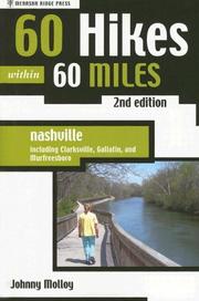 Cover of: 60 Hikes within 60 Miles: Nashville, 2nd by Johnny Molloy