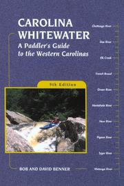 Cover of: Carolina whitewater by Bob Benner