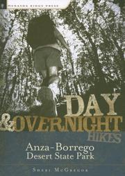 Cover of: Day & Overnight Hikes in Anza-Borrego Desert State Park (Day & Overnight Hikes - Menasha Ridge)