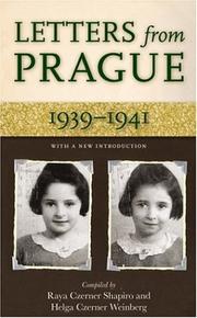 Cover of: Letters from Prague, 1939-1941 by 