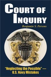 Court of Inquiry by Benjamin S. Persons
