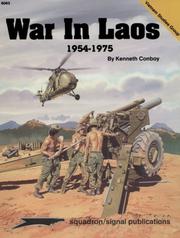 Cover of: War in Laos, 1954-1975 by Kenneth J. Conboy