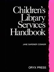 Cover of: Children's library services handbook