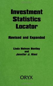 Investment statistics locator by Linda Holman Bentley