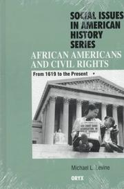 African Americans and civil rights by Michael L. Levine