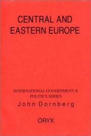 Cover of: Central and Eastern Europe