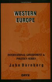 Cover of: Western Europe