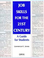 Cover of: Job Skills for the 21st Century by Lawrence K. Jones