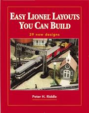 Cover of: Easy Lionel layouts you can build