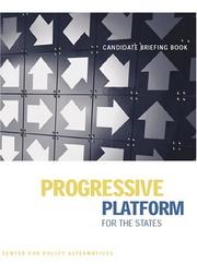 Cover of: Progressive Platform for the States