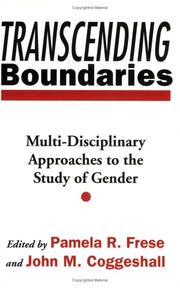 Cover of: Transcending Boundaries: Multi-Disciplinary Approaches to the Study of Gender